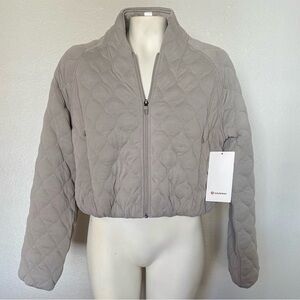 Lululemon - Quilted Bomber Jacket - Size 4 - NWT